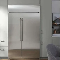 GE Café CAFE 29,6 Cu Ft 48 In Refrigerator Side by side - CSB48WP2NS1 Stainless Steel New