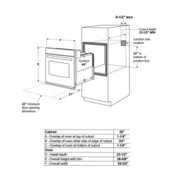 GE Café CAFE Built-In Wall Oven  30