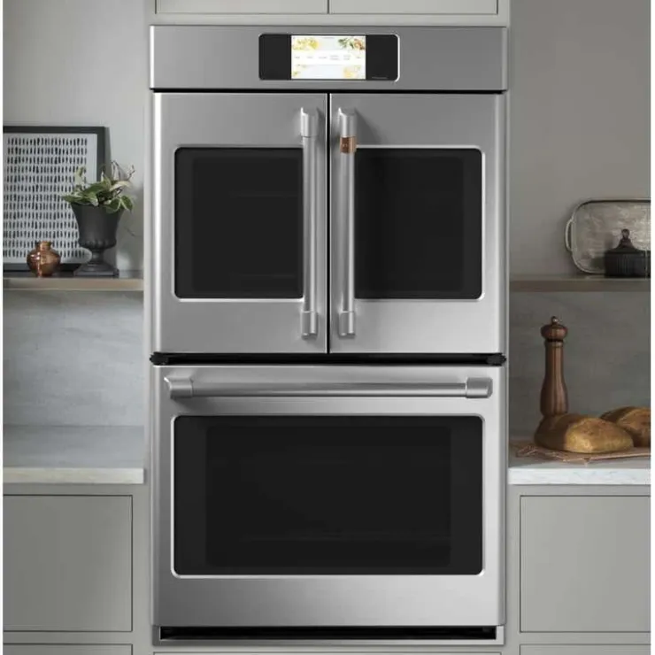 GE Café CAFE Built-In Wall Oven 30" Electric - CTD90FP2NS1 Stainless Steel