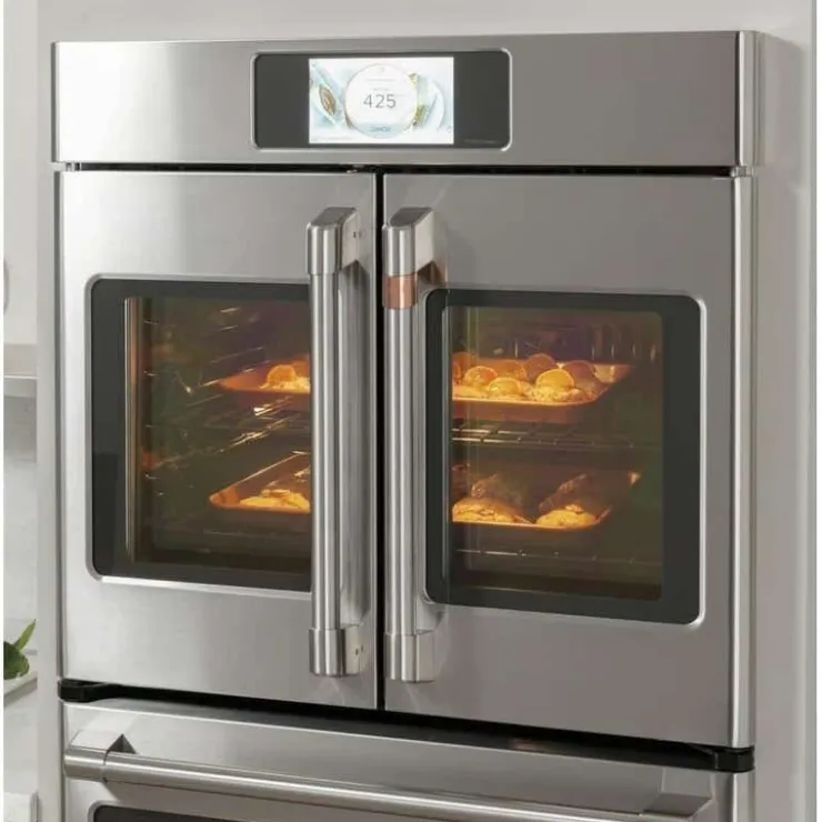 GE Café CAFE Built-In Wall Oven 30" Electric - CTD90FP2NS1 Stainless Steel