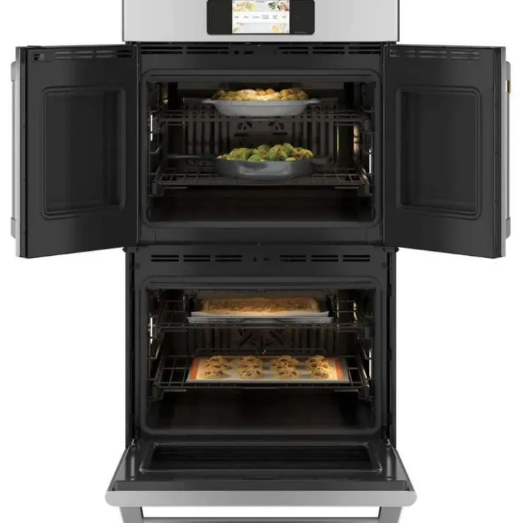 GE Café CAFE Built-In Wall Oven 30" Electric - CTD90FP2NS1 Stainless Steel