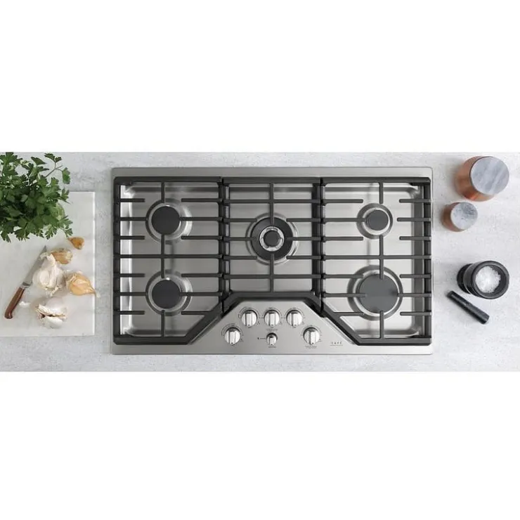 GE Café CAFE Cooktop Gas 36" - CGP95362MS1 Stainless Steel Best