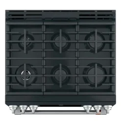 GE Café CAFE Dual-Fuel Range 30" Dual Energy Gas - CC2S900P3MD1 Black Clearance