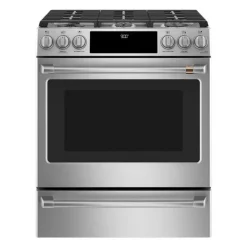 GE Café CAFE Dual-Fuel Range 30" Dual Energy Gas - CC2S900P2MS1 Stainless Steel Hot