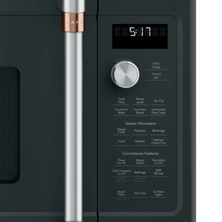 GE Café CAFE Microwave/Hood, , 300 - CVM517P3RD1 Black