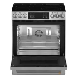 GE Café CAFE Range 30" Electric Glass-Ceramic - CRS70XAWCS1 Stainless Steel Best