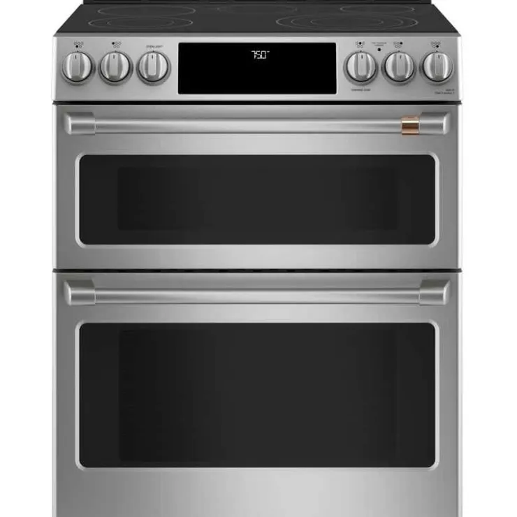 GE Café CAFE Range 30" Electric Glass-Ceramic - CCES750P2MS1 Stainless Steel Outlet