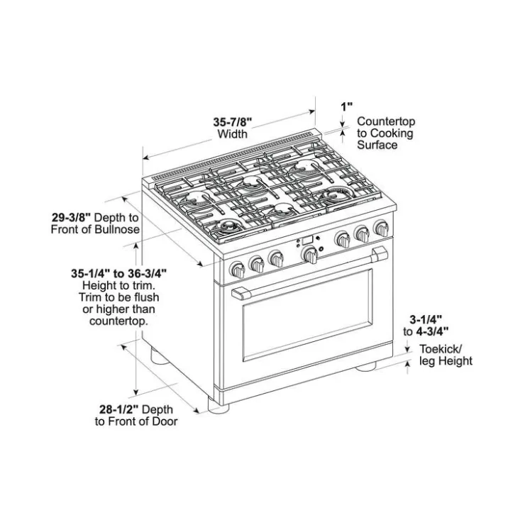 GE Café CAFE Range 36" Electric Gas - CGY366P2TS1 Stainless Steel Discount