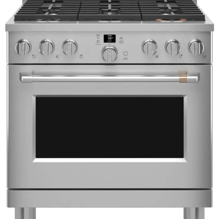 GE Café CAFE Range 36" Electric Gas - CGY366P2TS1 Stainless Steel Discount