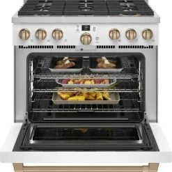 GE Café CAFE Range 36" Electric Gas - CGY366P4TW2 White