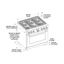 GE Café CAFE Range 36