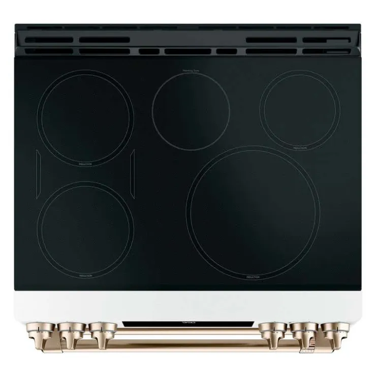 GE Café CAFE Range 30" Electric Induction - CCHS950P4MW2 White Outlet