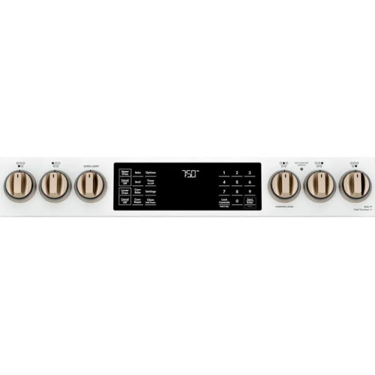 GE Café CAFE Range 30" Electric Induction - CCHS950P4MW2 White Outlet