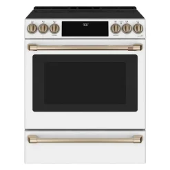 GE Café CAFE Range 30" Electric Induction - CCHS900P4MW2 White Clearance