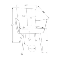 Monarch Chairs (Box of 2) - BLUE