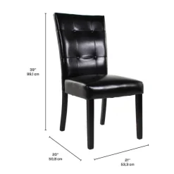 Chairs (Set of 2) - Black Online