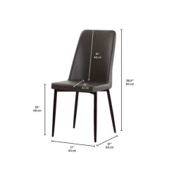 Chairs (Set of 2) - Black