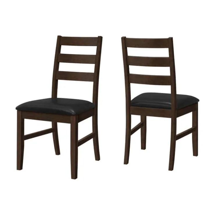 Monarch Chairs (Set of 2) - Brown & - Black Discount