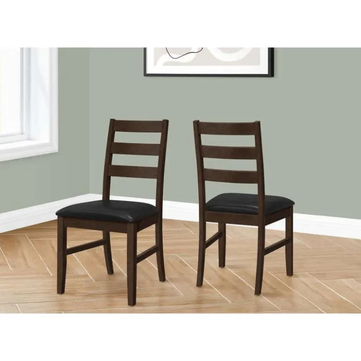 Monarch Chairs (Set of 2) - Brown & - Black Discount