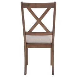 Monarch Chairs (Set of 2) - Brown - Beige Discount