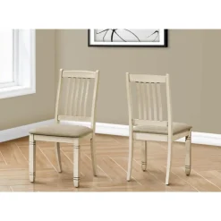 Monarch Chairs (Set of 2) - Cream - White Outlet