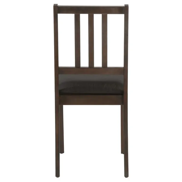 Monarch Chairs (Set of 2) - Dark - Brown Clearance
