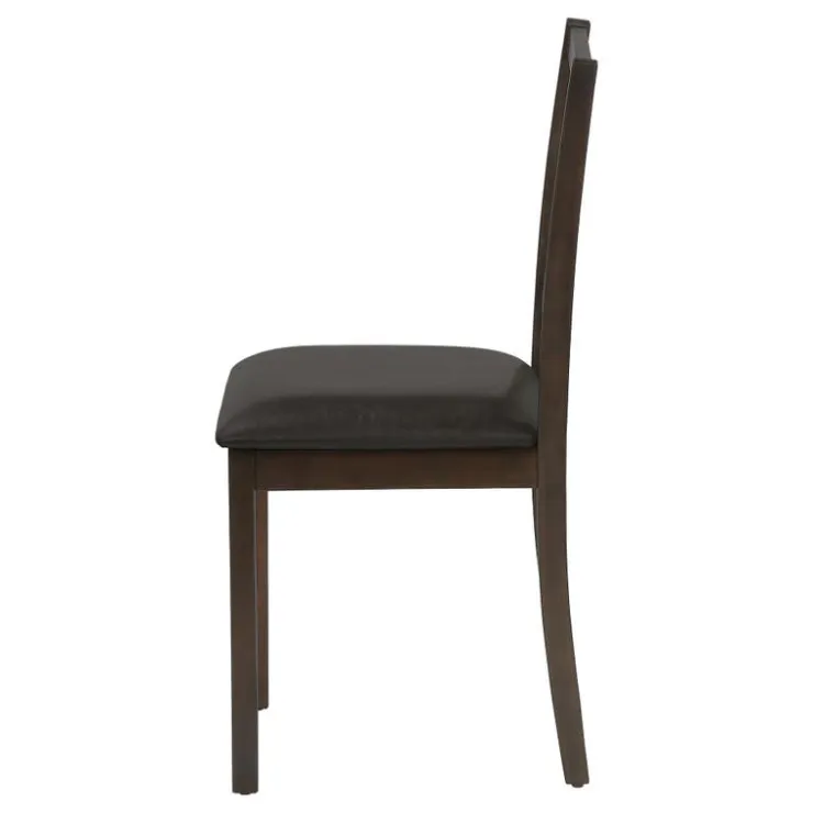 Monarch Chairs (Set of 2) - Dark - Brown Clearance