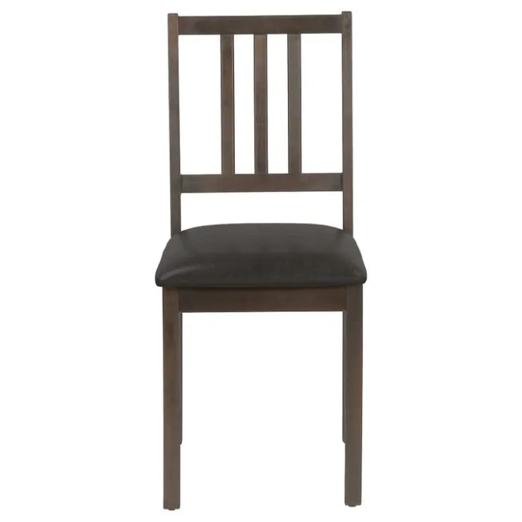 Monarch Chairs (Set of 2) - Dark - Brown Clearance