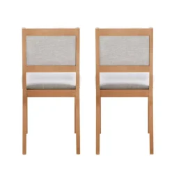 Arboit Poitras Chairs (Set of 2) - GREIGE