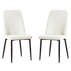 Chairs (Set of 2) - White Discount