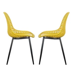 Chairs (Set of 2) - Yellow Online