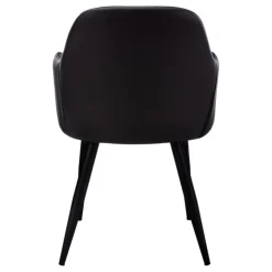 Monarch Chairs with Arms (Set of 2) - - Black Hot