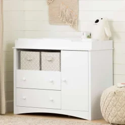 Meubles South Shore Changing Table - South Shore PURE WHITE