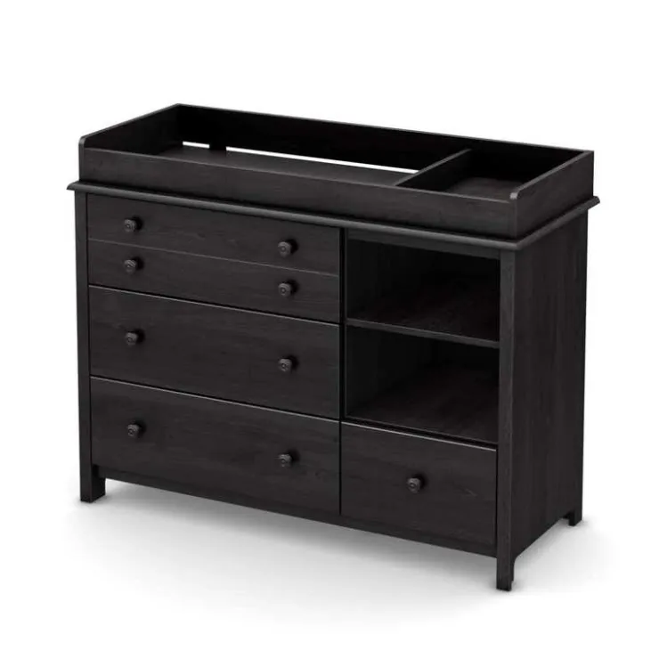 Meubles South Shore Changing Table With Station - South Shore GRAY OAK Online