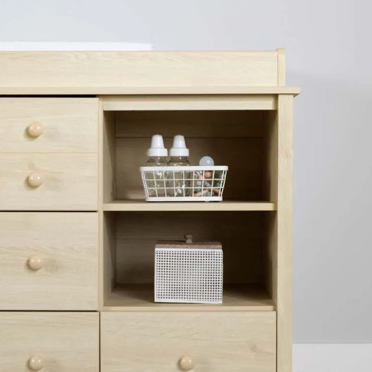 Meubles South Shore Changing Table With Station - South Shore Bleached Oak Hot