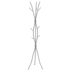 Monarch Coat rack - 8 hooks / branch shaped / contemporary hammered metal - 74