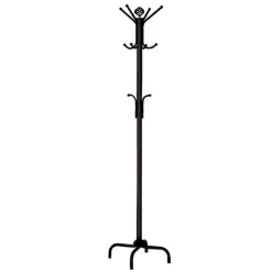 Monarch Coat rack - 70"h / metal Black Best