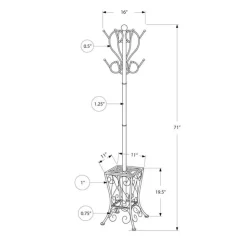 Monarch Coat rack - 71