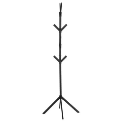 Monarch Coat rack - 70"h / metal Black