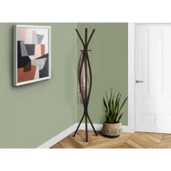 Monarch Coat rack - 72"h / metal contemporary style Espresso Best
