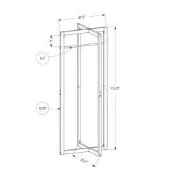 Monarch Coat rack - 72