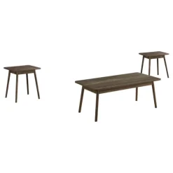 Monarch Coffee Table Set - 3pcs - Brown Sale