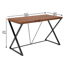 Computer Desk Walnut