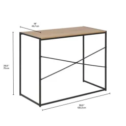 Computer Desk Oak New