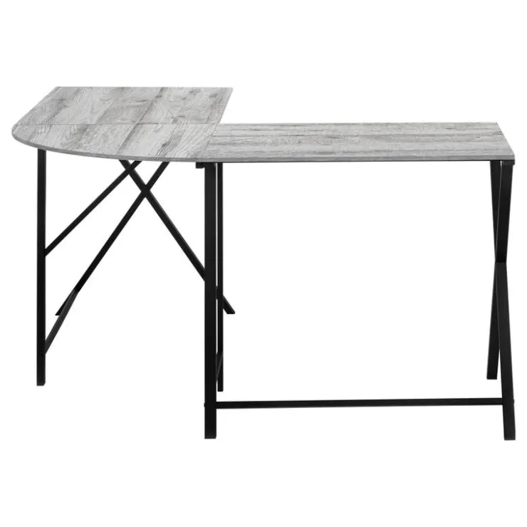 Monarch Computer Desk 55" - Grey Clearance