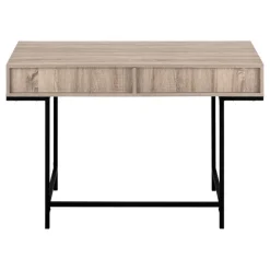 Monarch Computer desk - 2 storage drawers / recessed metal legs - 48