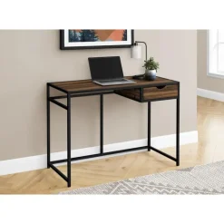 Monarch Computer desk - 1 storage drawer / metal frame - 42