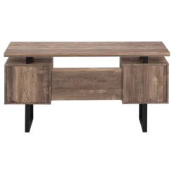 Monarch Computer desk - 3 storage drawers / reversible / floating desktop - 60
