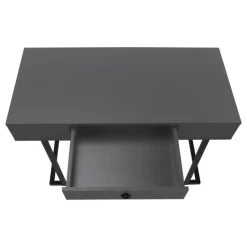Monarch Computer desk - 1 storage drawer / metal base - 42
