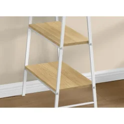 Monarch Computer desk - 3 tiers / 4 open shelves / sawhorse style - 48
